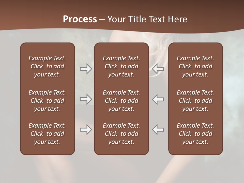 Sexy Emotion Pose PowerPoint Template