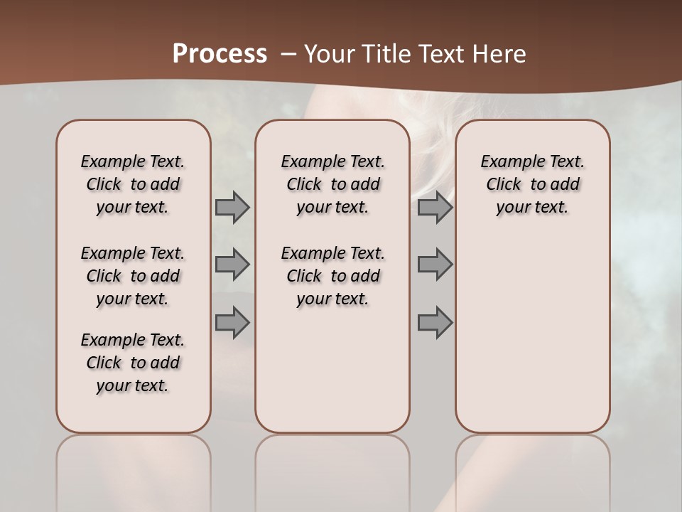 Sexy Emotion Pose PowerPoint Template