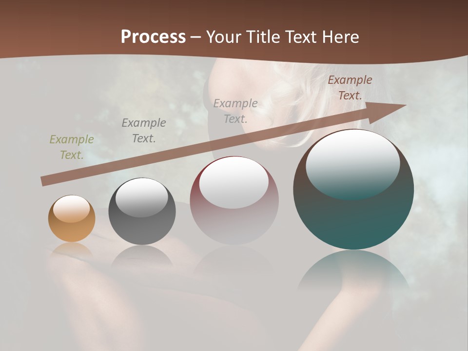 Sexy Emotion Pose PowerPoint Template