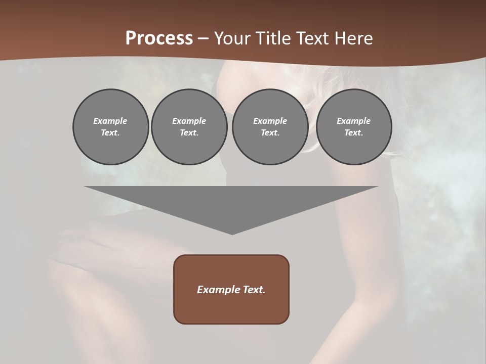 Sexy Emotion Pose PowerPoint Template
