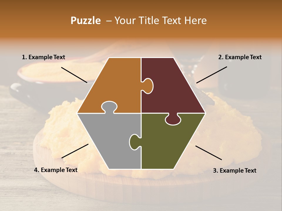 Cuisine Lunch Parsley PowerPoint Template