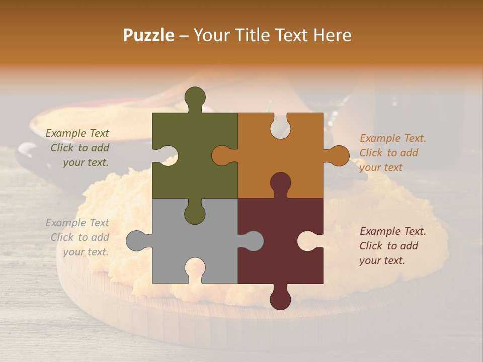 Cuisine Lunch Parsley PowerPoint Template