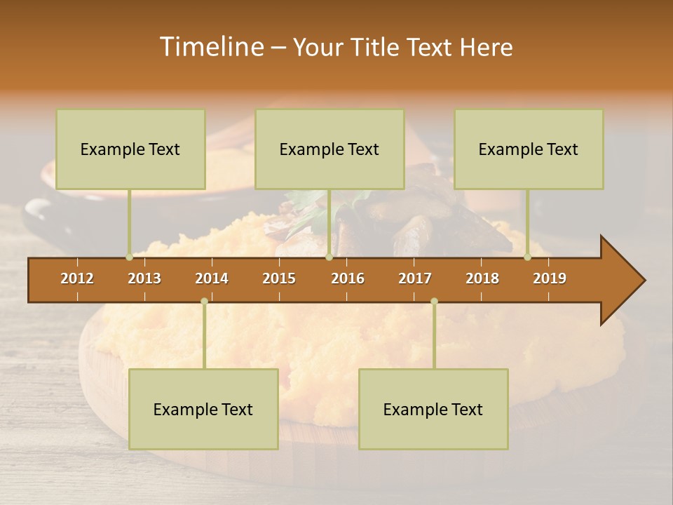Cuisine Lunch Parsley PowerPoint Template