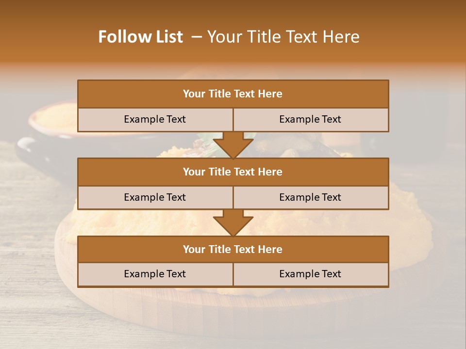 Cuisine Lunch Parsley PowerPoint Template