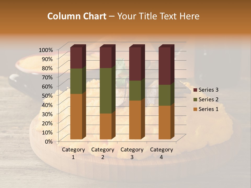Cuisine Lunch Parsley PowerPoint Template