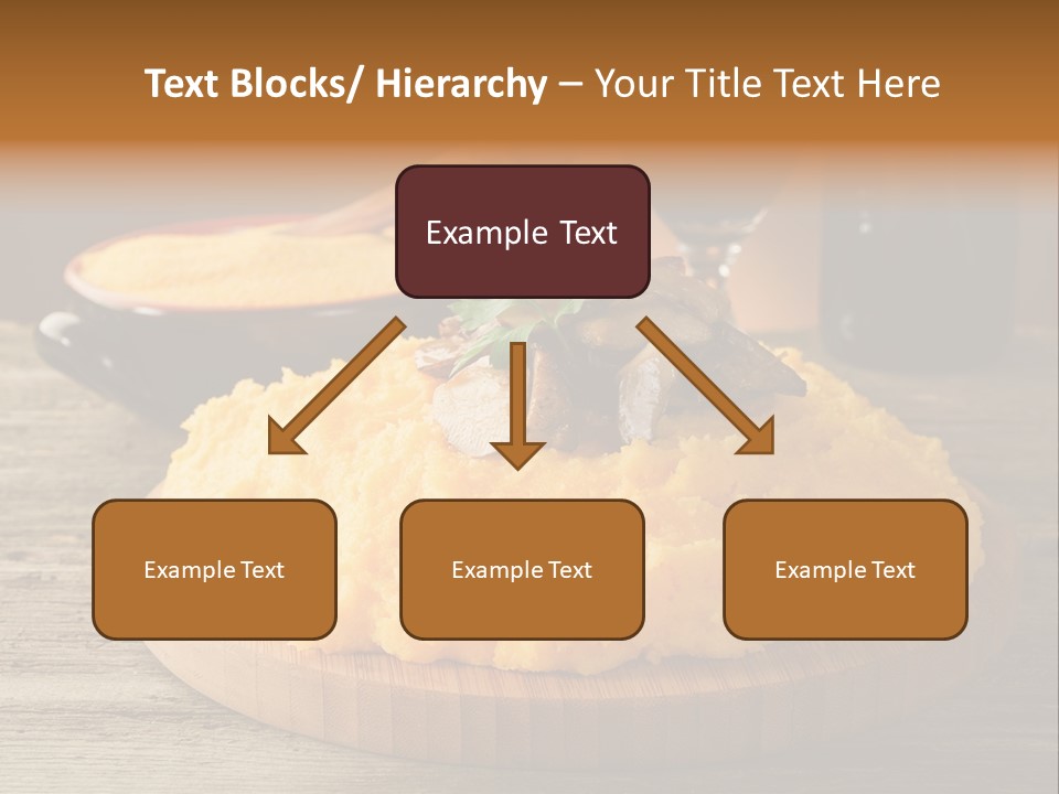 Cuisine Lunch Parsley PowerPoint Template