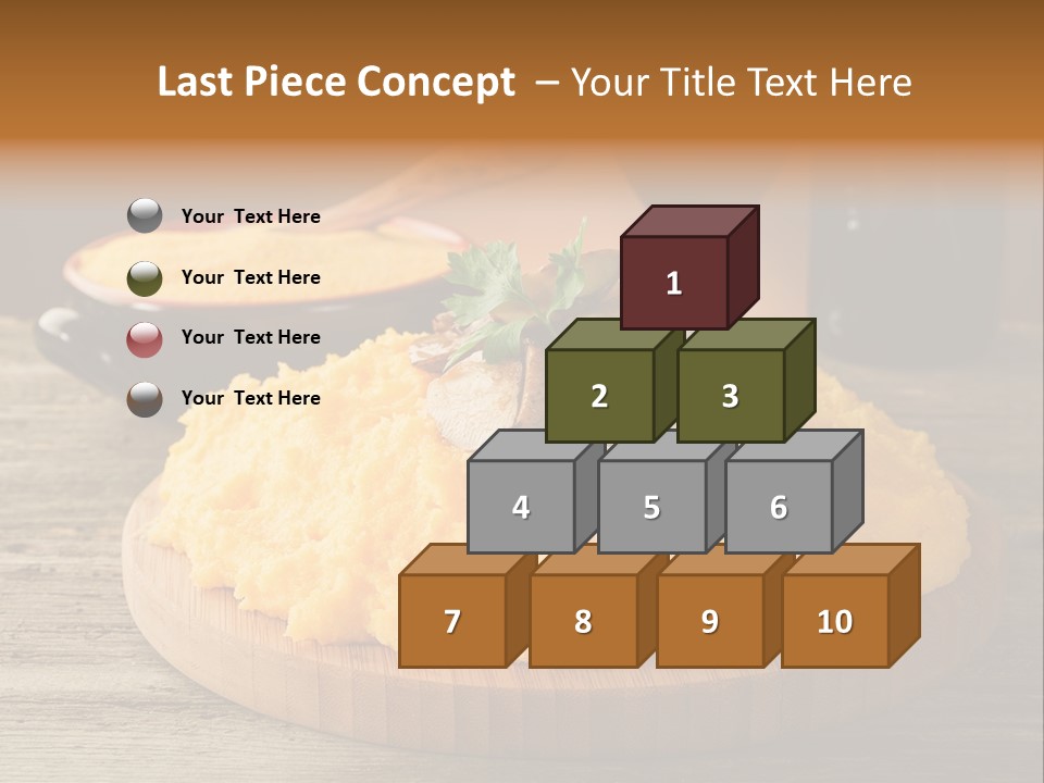 Cuisine Lunch Parsley PowerPoint Template