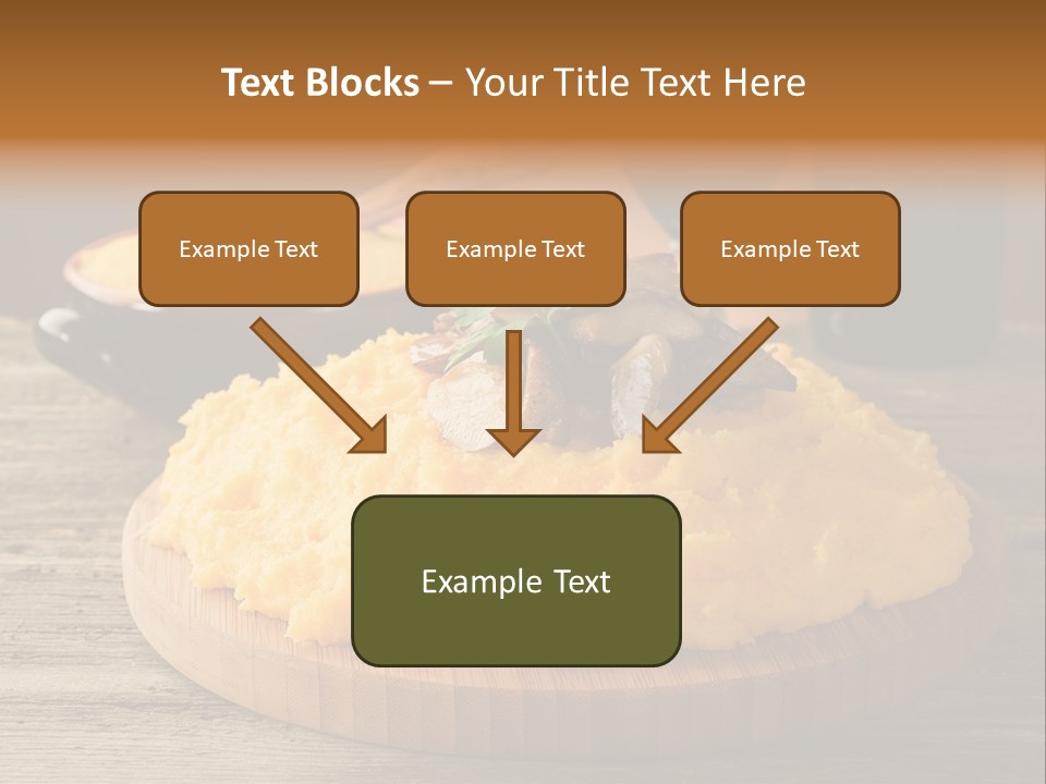 Cuisine Lunch Parsley PowerPoint Template