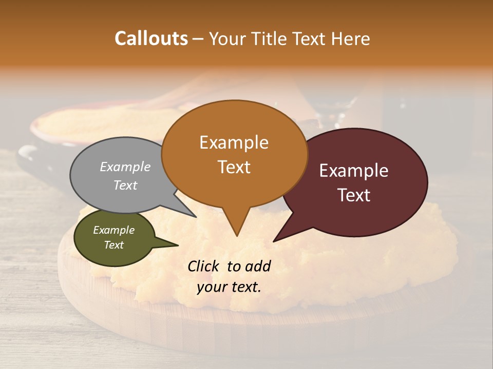 Cuisine Lunch Parsley PowerPoint Template