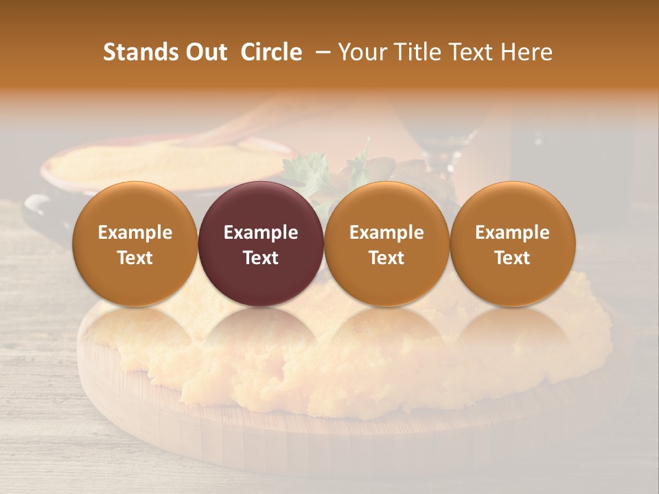 Cuisine Lunch Parsley PowerPoint Template