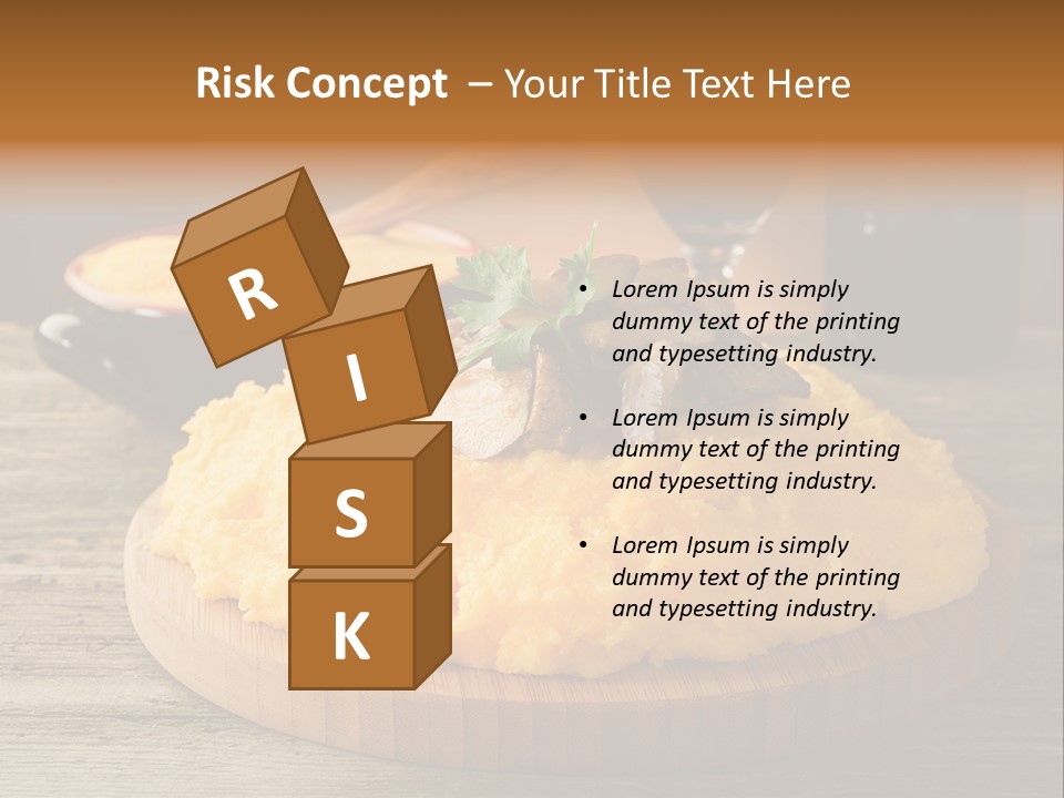 Cuisine Lunch Parsley PowerPoint Template