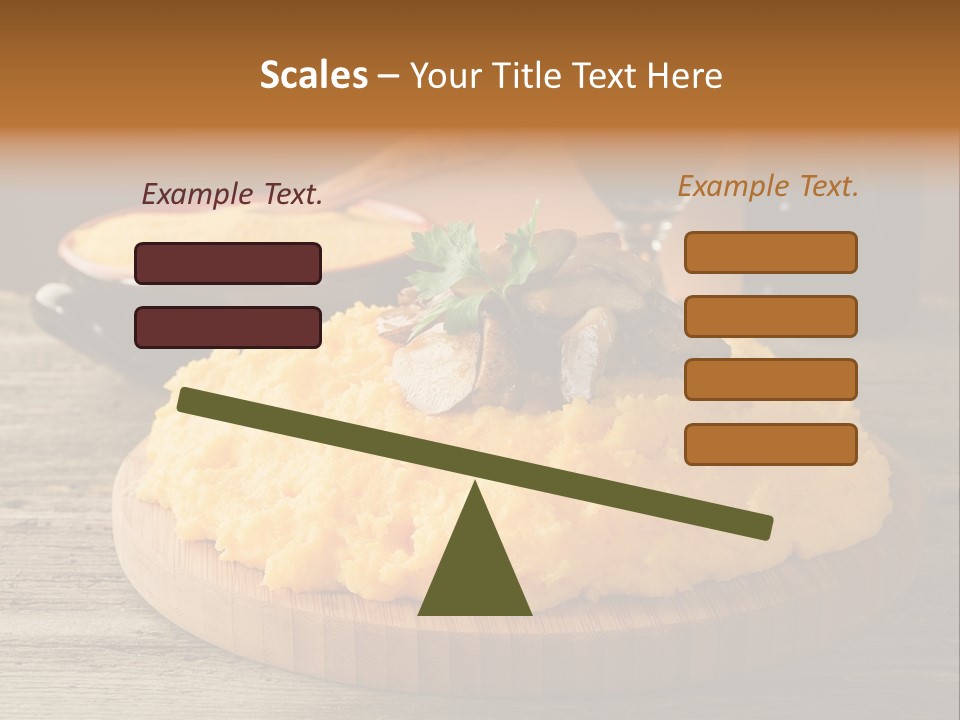 Cuisine Lunch Parsley PowerPoint Template