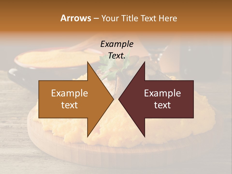 Cuisine Lunch Parsley PowerPoint Template