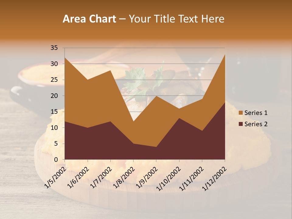 Cuisine Lunch Parsley PowerPoint Template