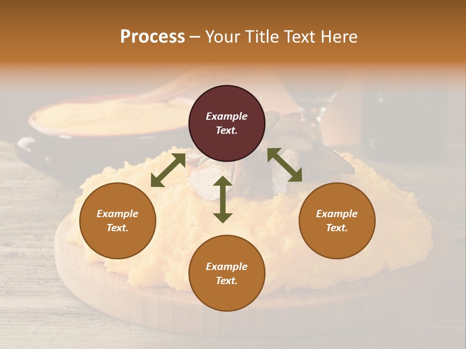 Cuisine Lunch Parsley PowerPoint Template