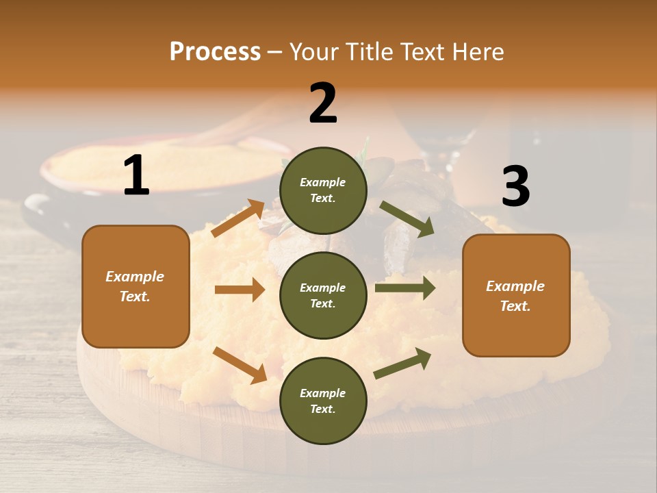 Cuisine Lunch Parsley PowerPoint Template
