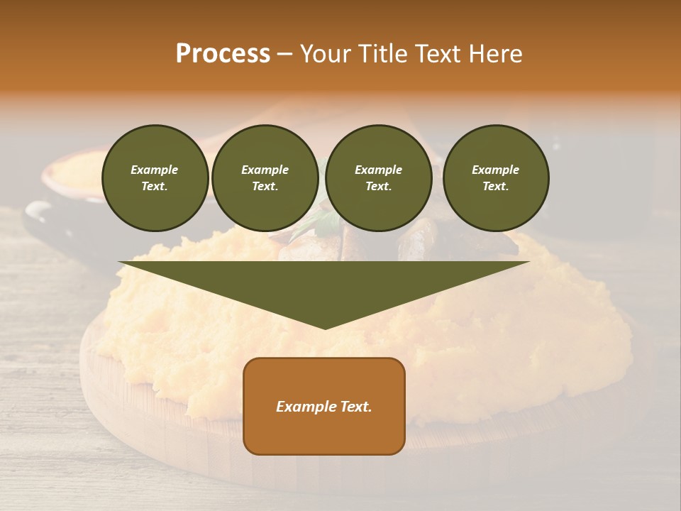 Cuisine Lunch Parsley PowerPoint Template