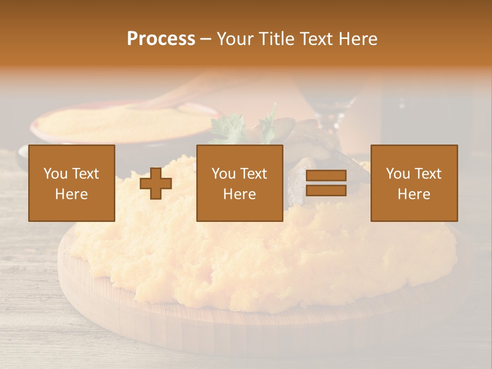 Cuisine Lunch Parsley PowerPoint Template