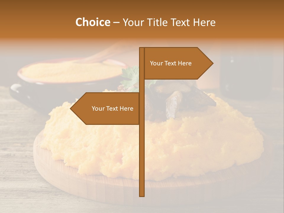 Cuisine Lunch Parsley PowerPoint Template