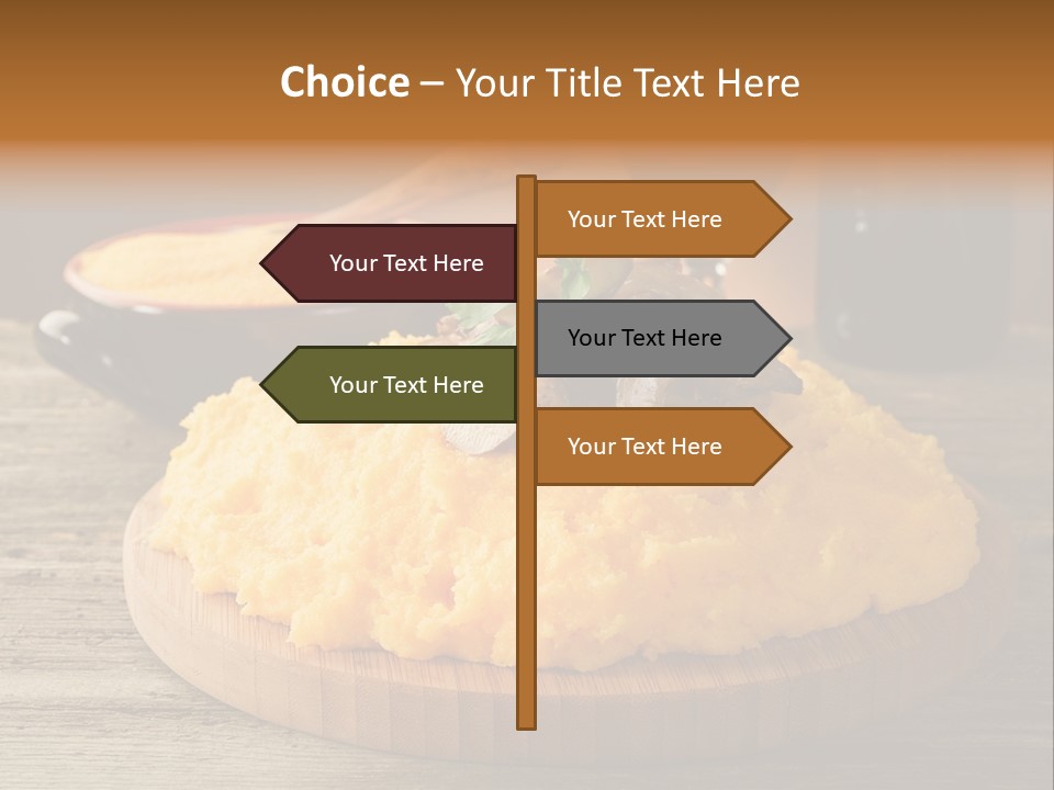 Cuisine Lunch Parsley PowerPoint Template