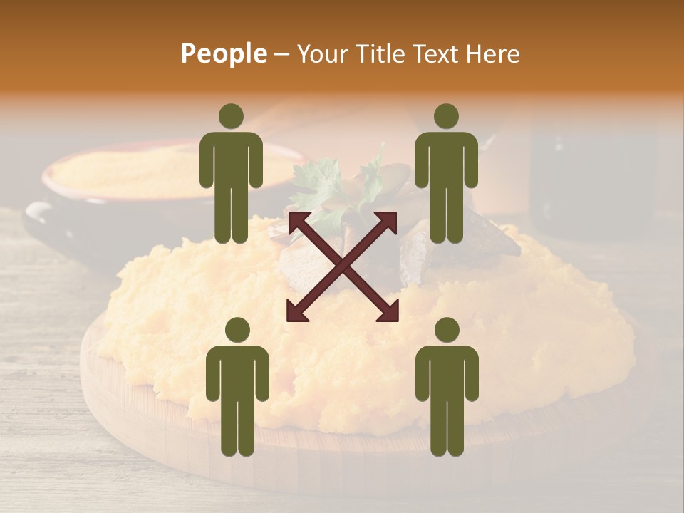 Cuisine Lunch Parsley PowerPoint Template