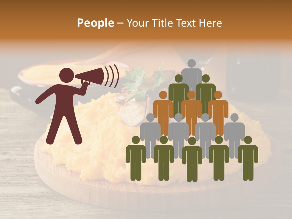 Cuisine Lunch Parsley PowerPoint Template