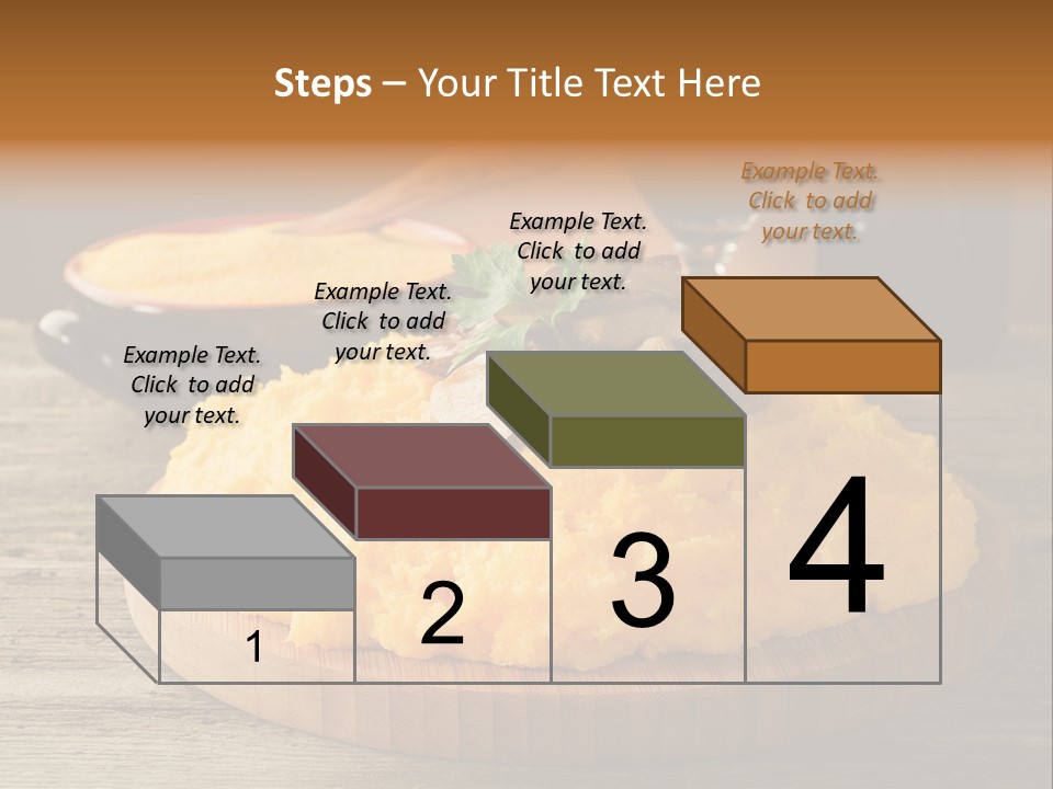 Cuisine Lunch Parsley PowerPoint Template