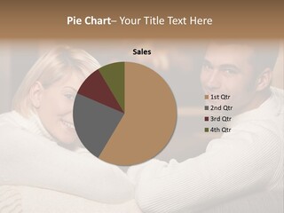 Relaxed Male Girlfriend PowerPoint Template