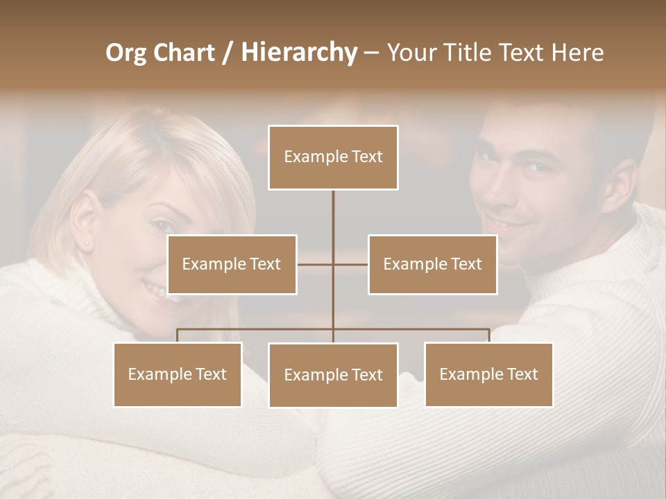 Relaxed Male Girlfriend PowerPoint Template