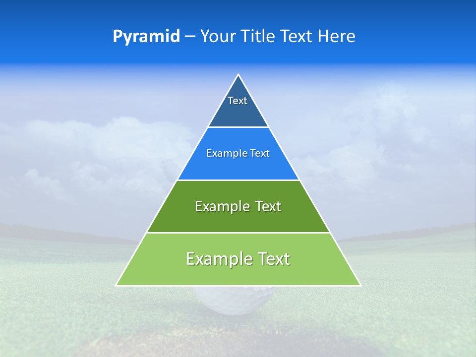 Calm Landscape Green PowerPoint Template