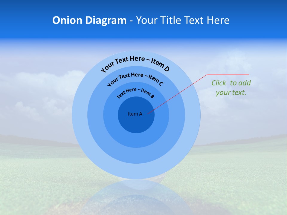 Calm Landscape Green PowerPoint Template