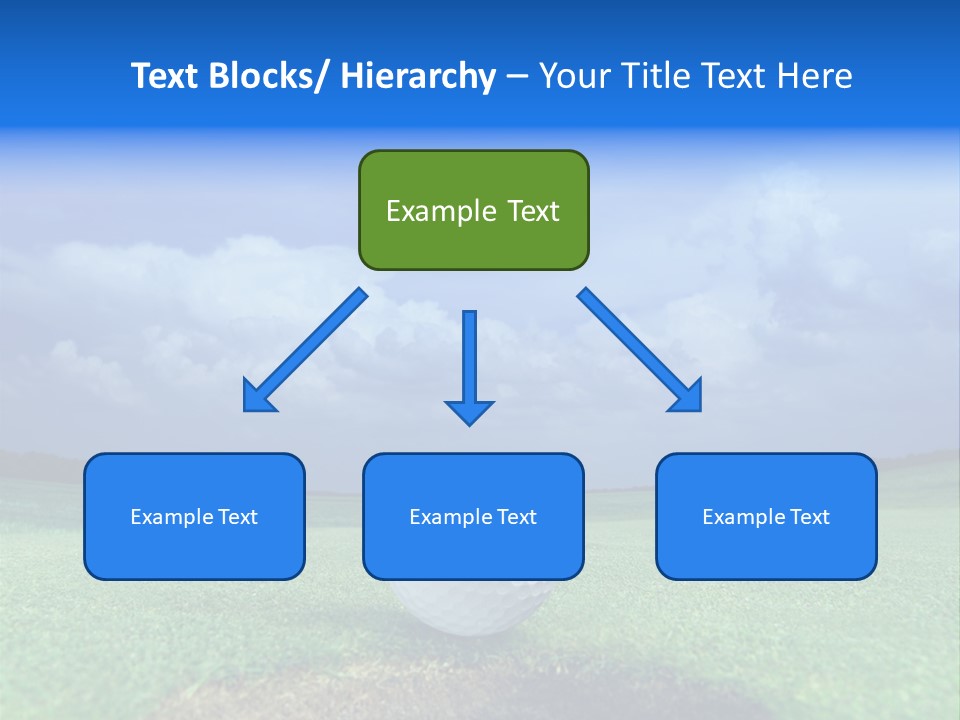 Calm Landscape Green PowerPoint Template
