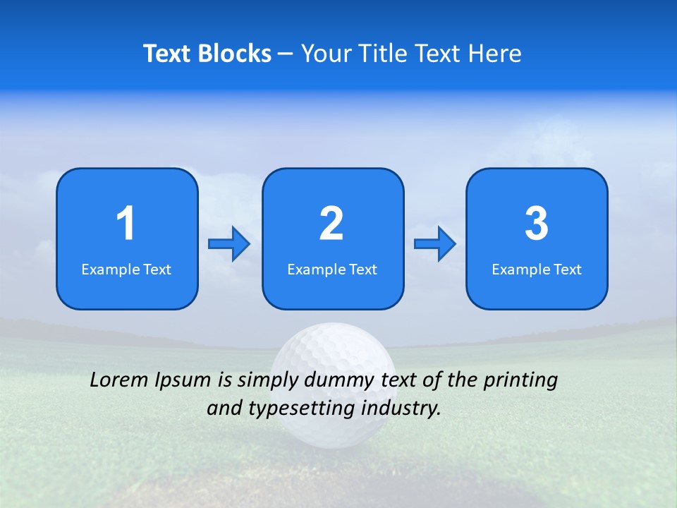 Calm Landscape Green PowerPoint Template