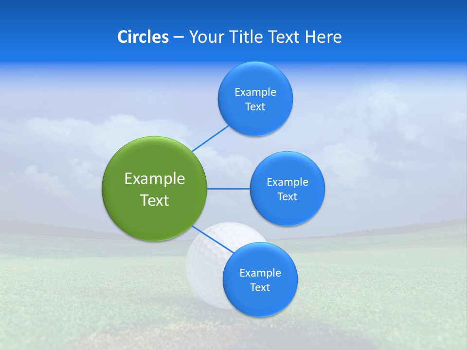 Calm Landscape Green PowerPoint Template