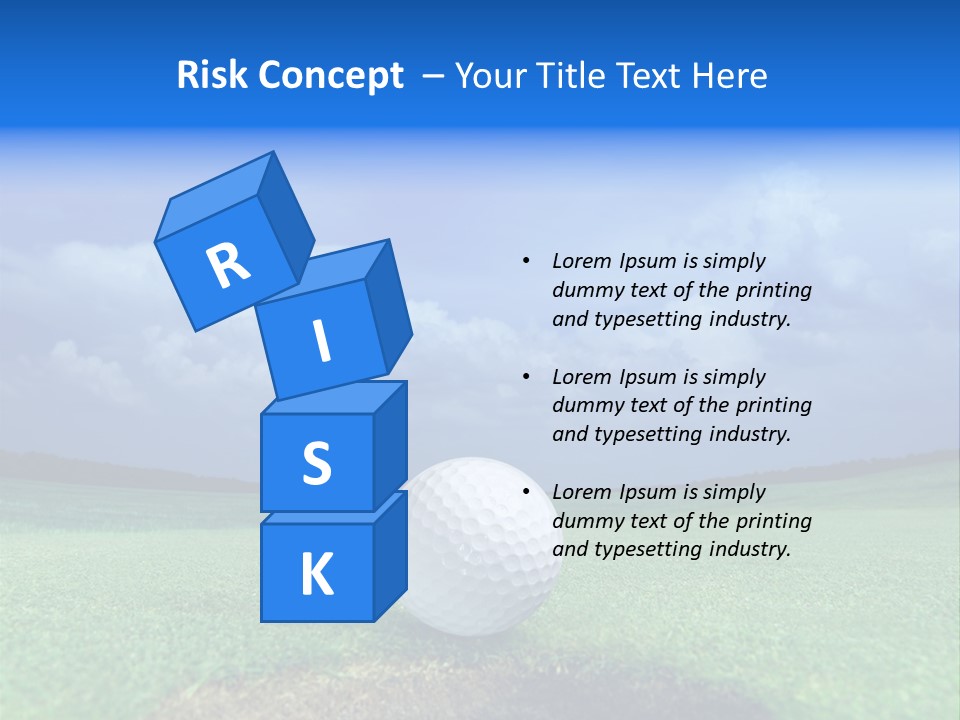 Calm Landscape Green PowerPoint Template