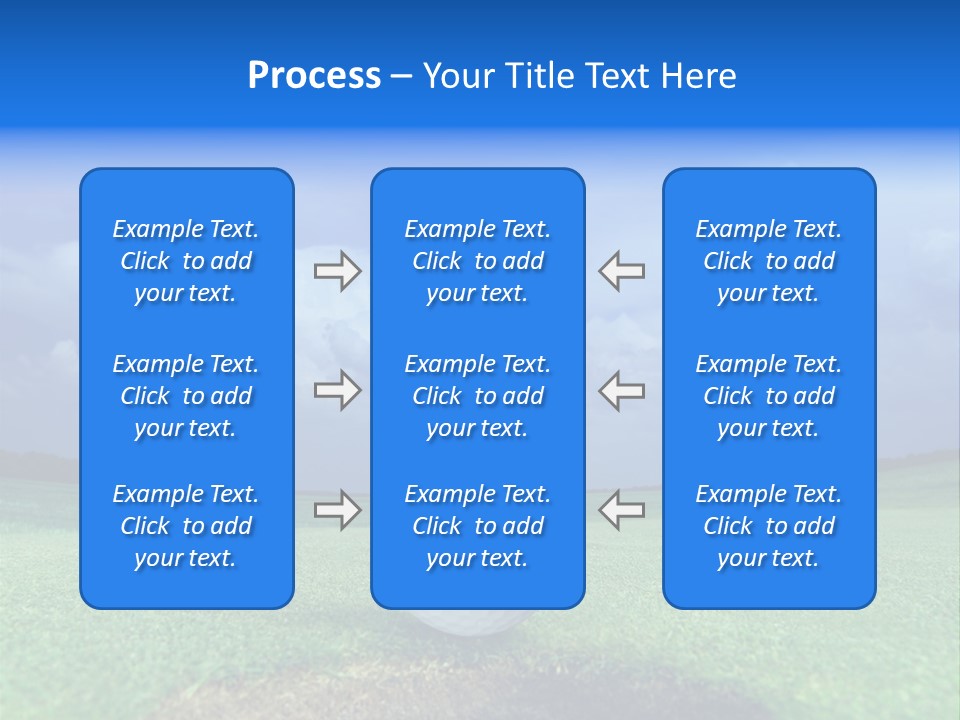 Calm Landscape Green PowerPoint Template