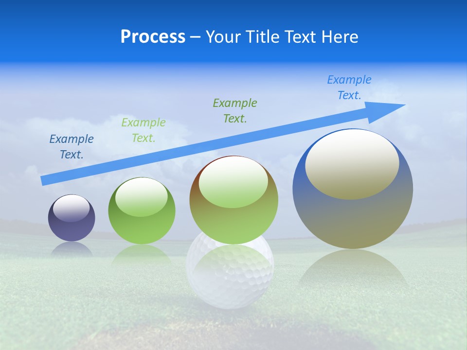 Calm Landscape Green PowerPoint Template
