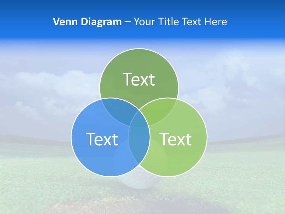 Calm Landscape Green PowerPoint Template