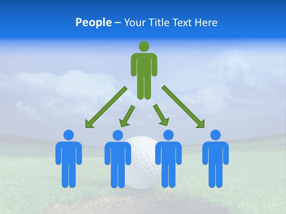 Calm Landscape Green PowerPoint Template