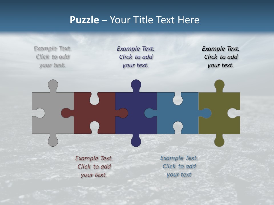 Earth Dry Soil PowerPoint Template