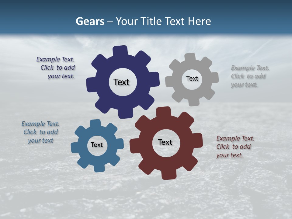 Earth Dry Soil PowerPoint Template