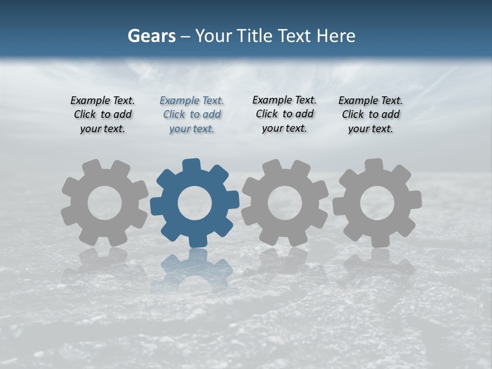 Earth Dry Soil PowerPoint Template