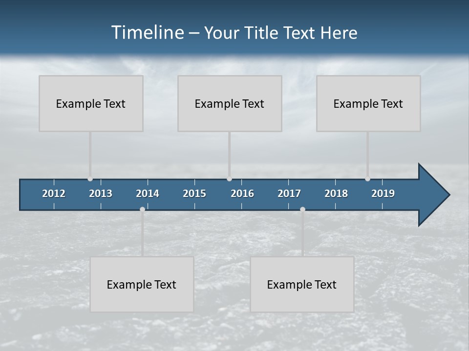 Earth Dry Soil PowerPoint Template