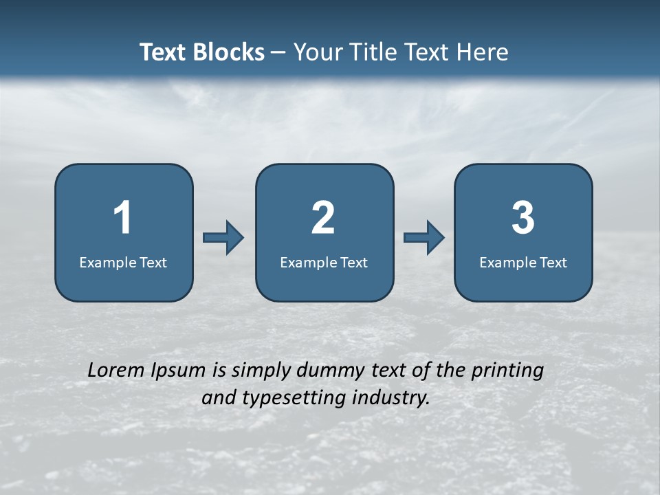 Earth Dry Soil PowerPoint Template