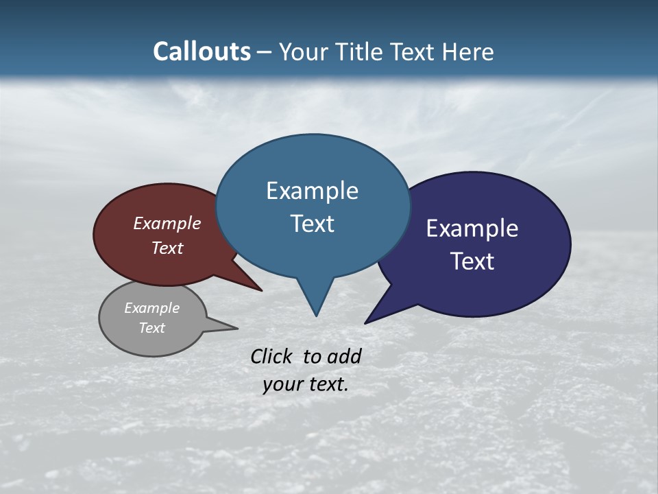 Earth Dry Soil PowerPoint Template