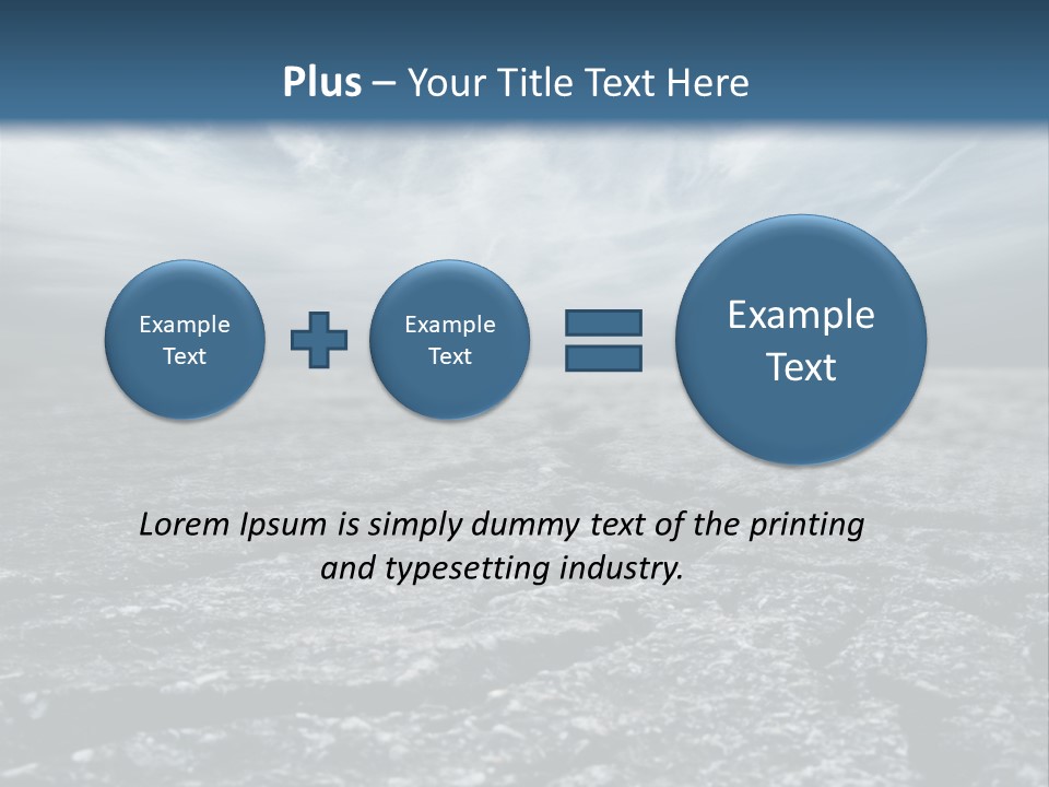 Earth Dry Soil PowerPoint Template