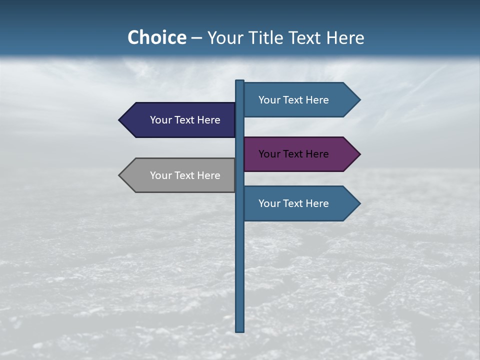 Earth Dry Soil PowerPoint Template