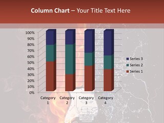 Flammable Electric Inferno PowerPoint Template