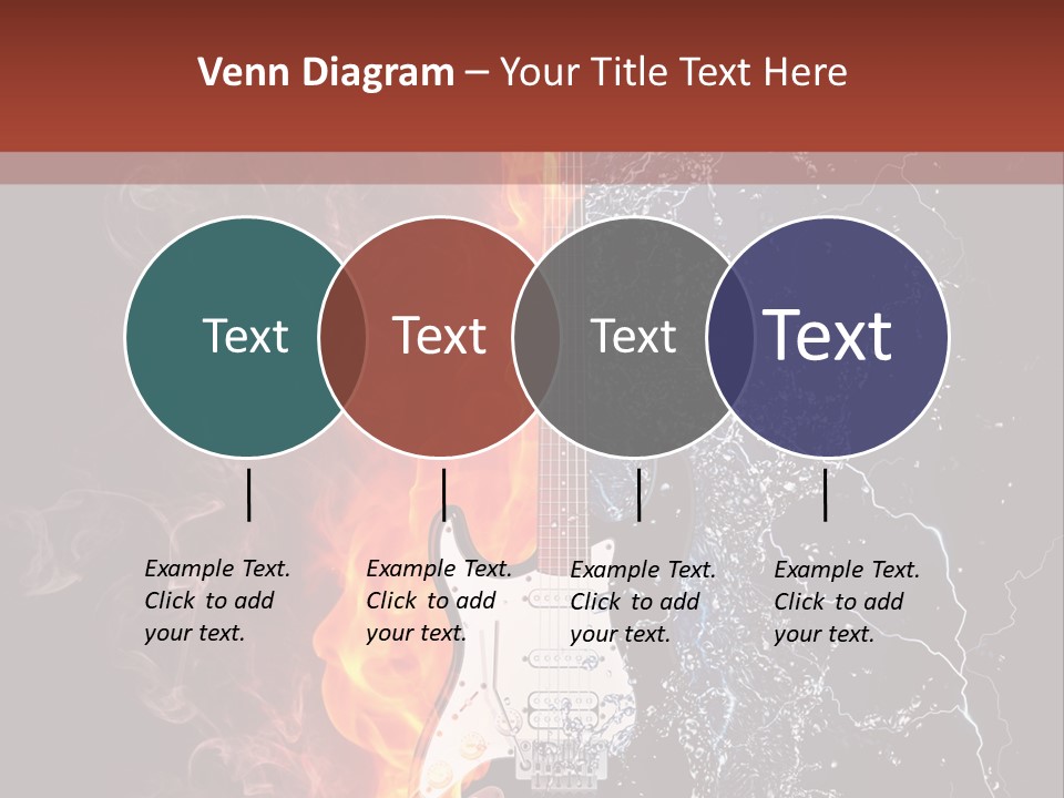 Flammable Electric Inferno PowerPoint Template