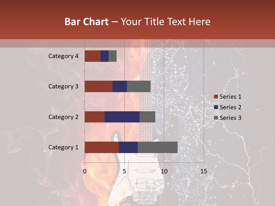 Flammable Electric Inferno PowerPoint Template